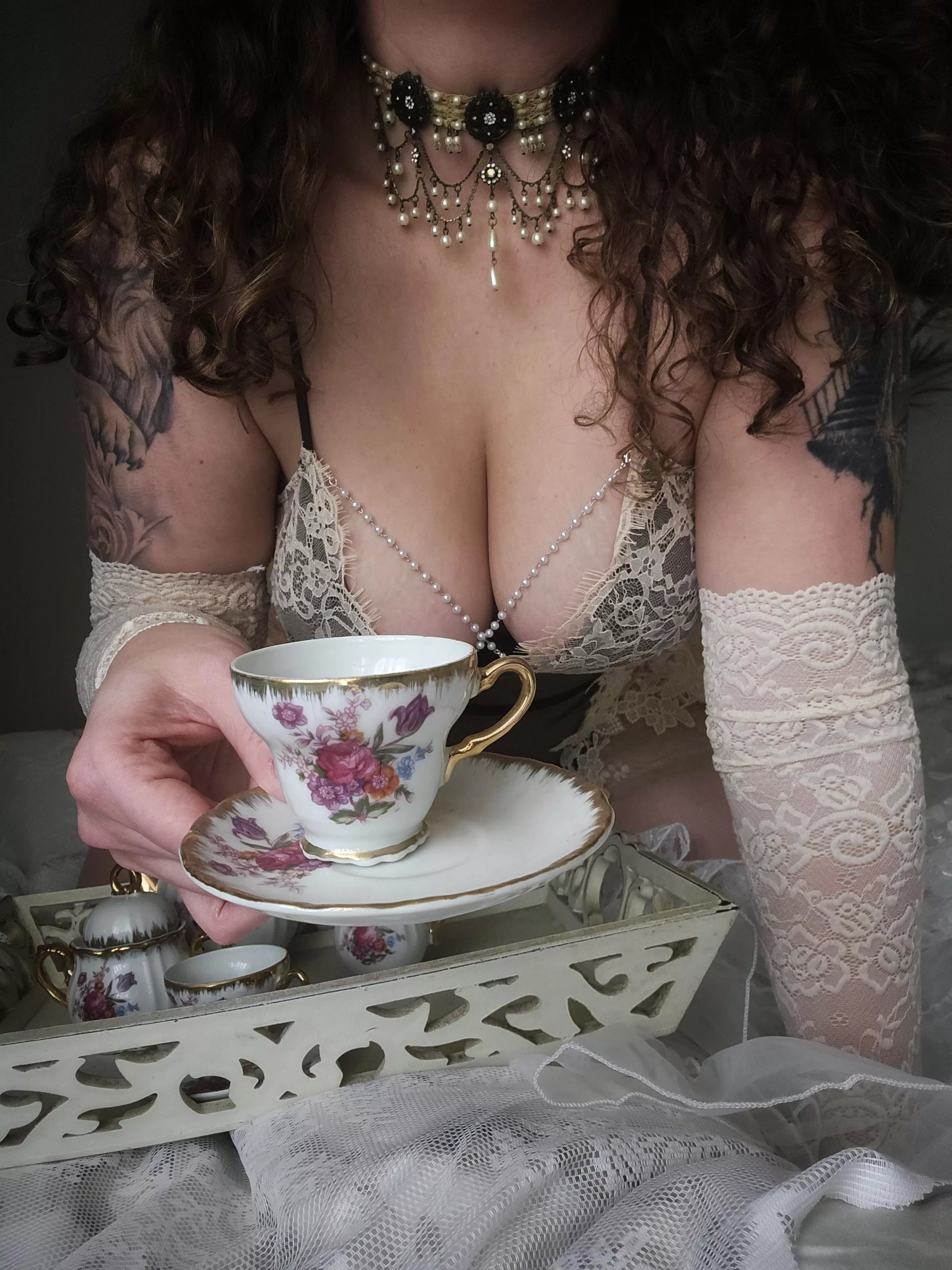 I have tea, is that also okay? 