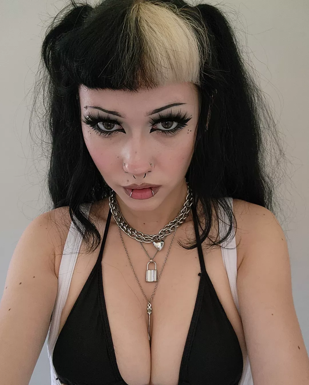 I love summertime because I can wear bikini tops whenever I want 