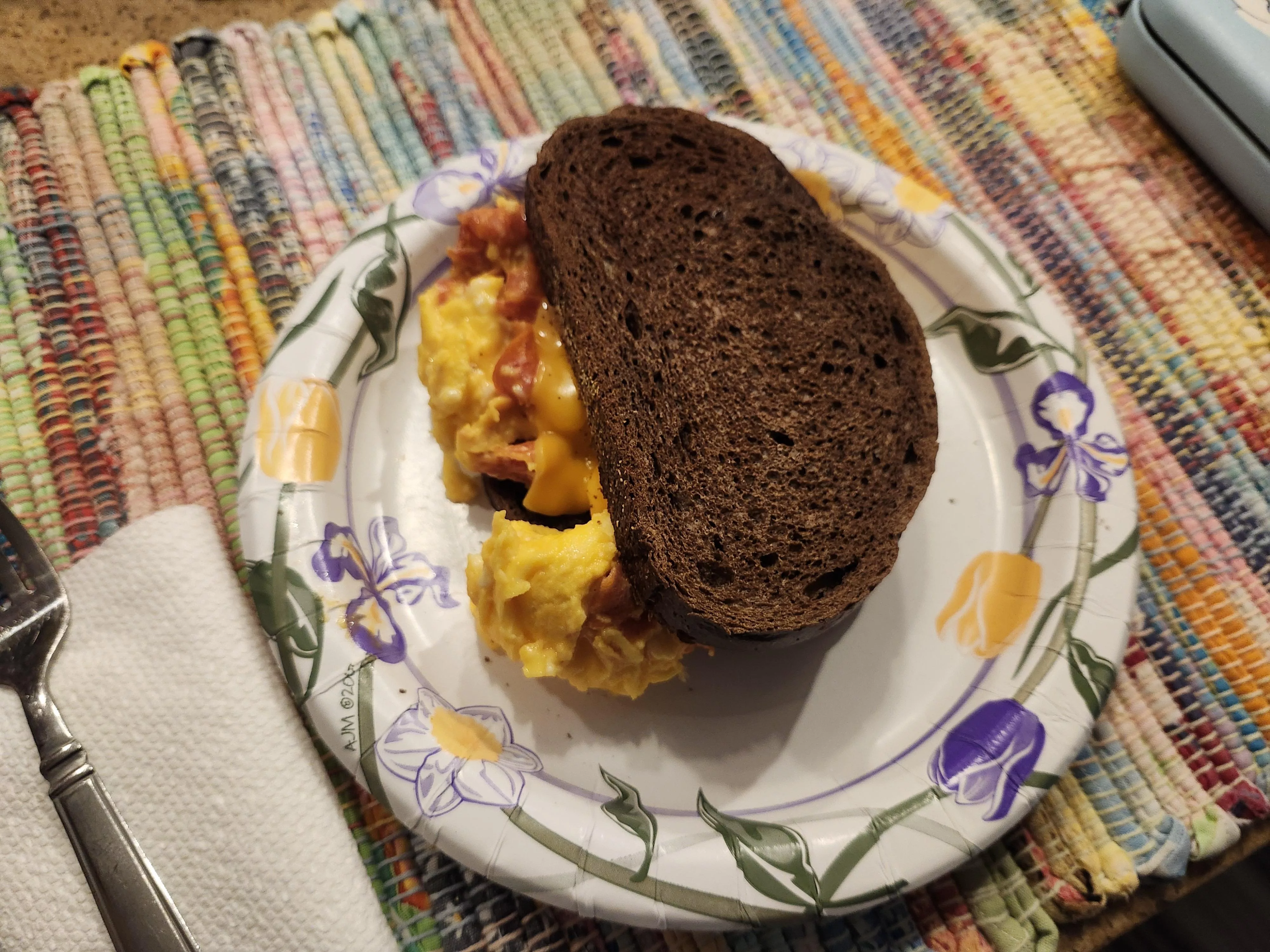 I made breakfast all by myselfs. 🍳