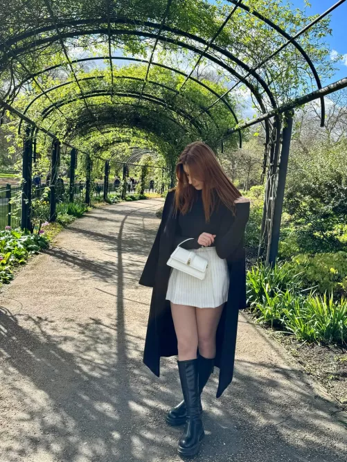 I went out for a walk, to get some fresh air