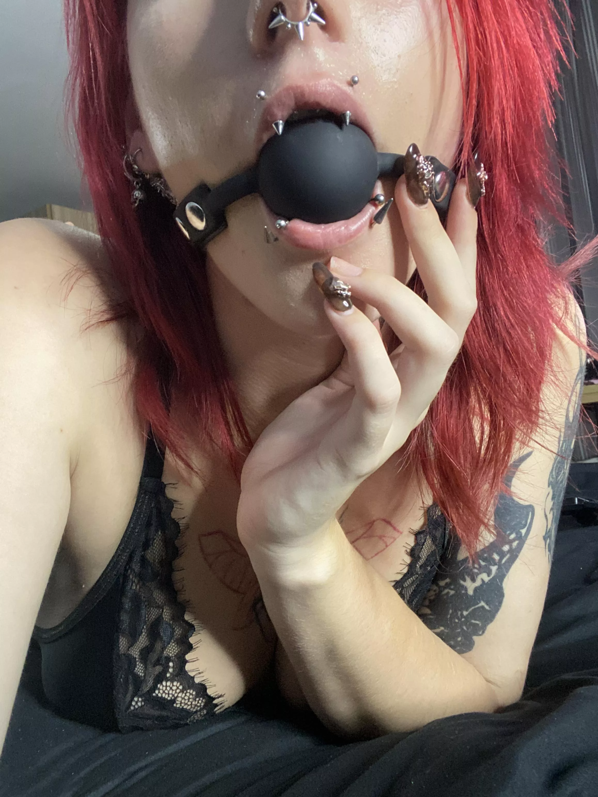 Letting my drool speak for me tonight