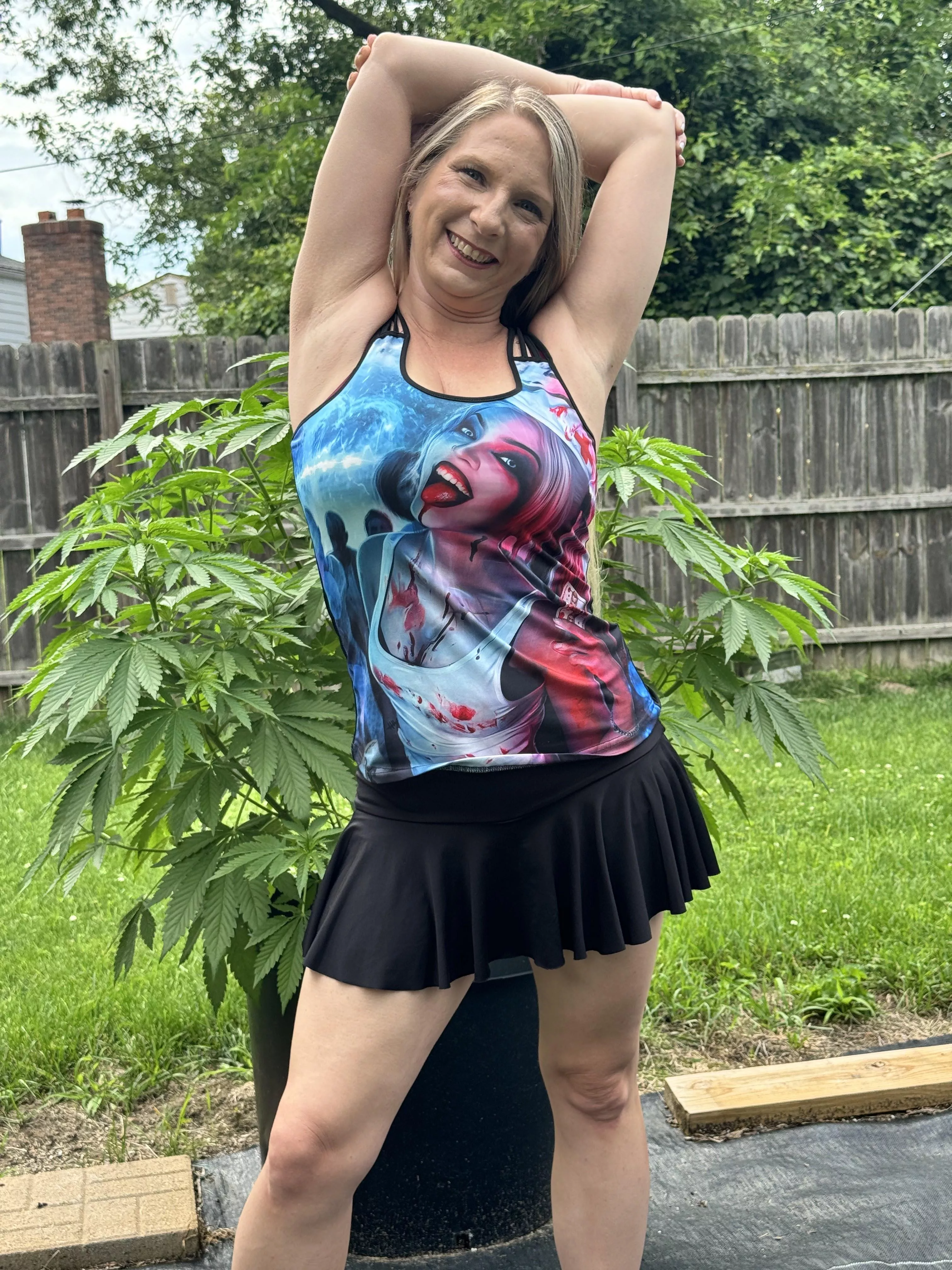 Mom ready to get mild then wild 😜