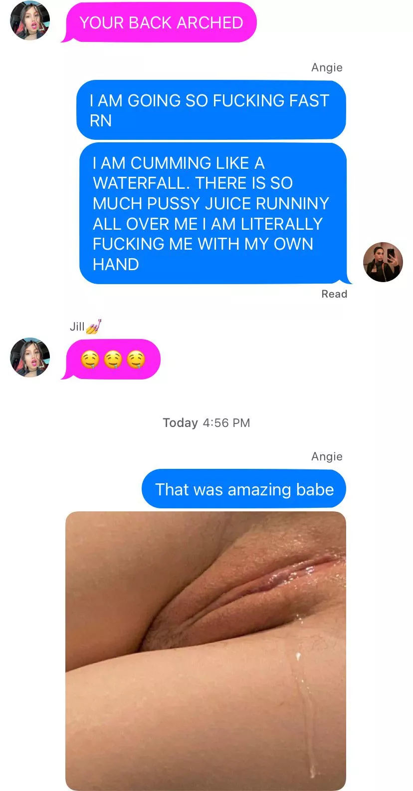 POV She is A Sexting Slut