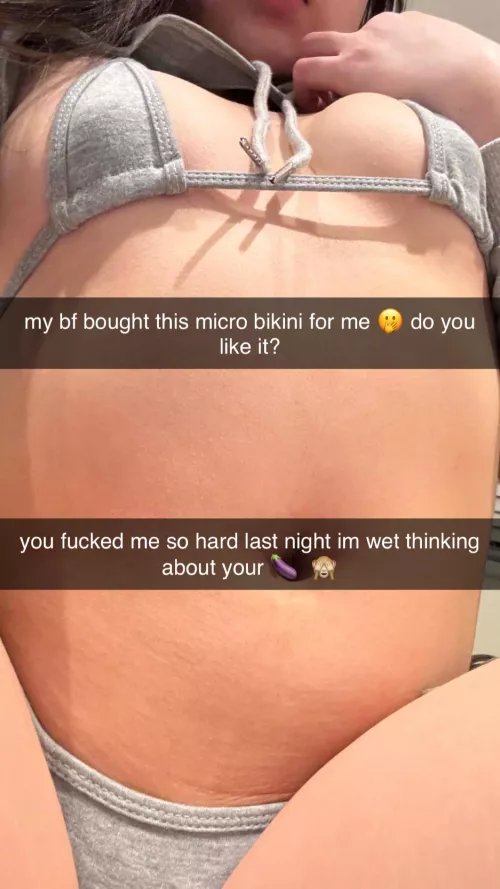 POV: you fuck me in the clothes my bf buys for me 🙈 (18 Asian)