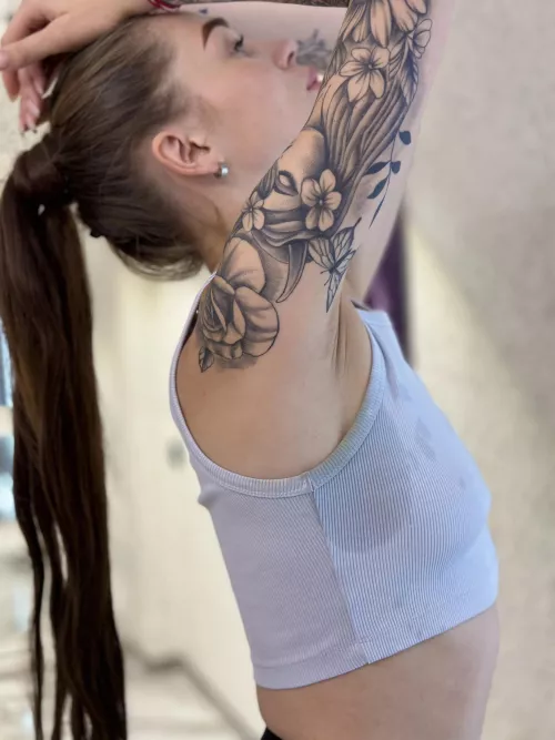 Today I trained hard in the gym