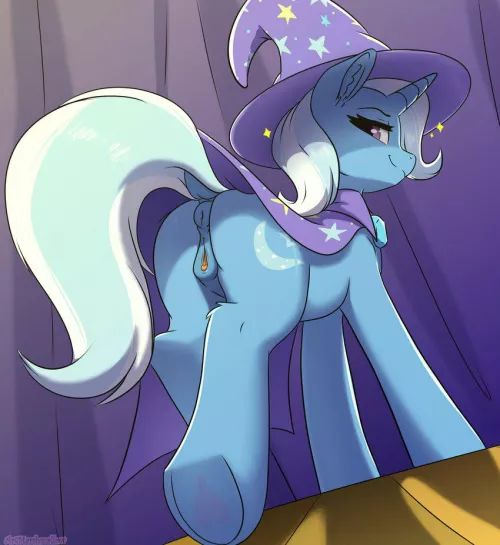 Trixie has her own magic show. Would you go to it? [F] (marshmallowfluff)