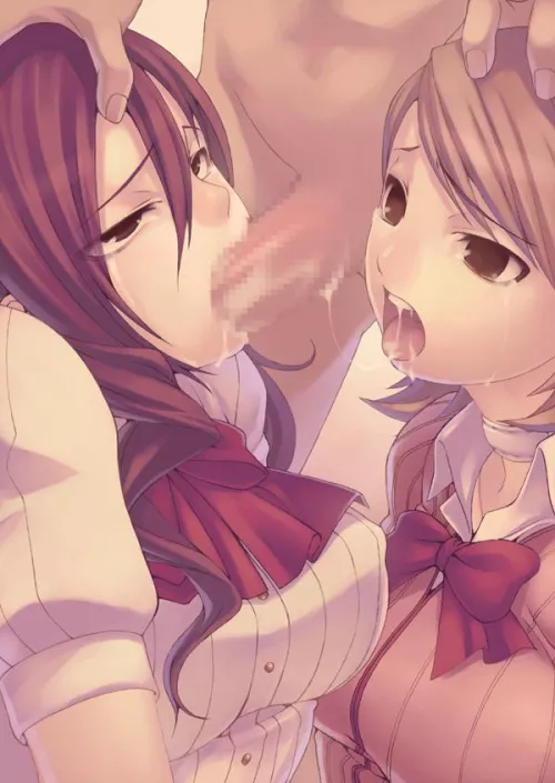 Using Mitsuru and Yukari’s mouths (tasaka shinnosuke)