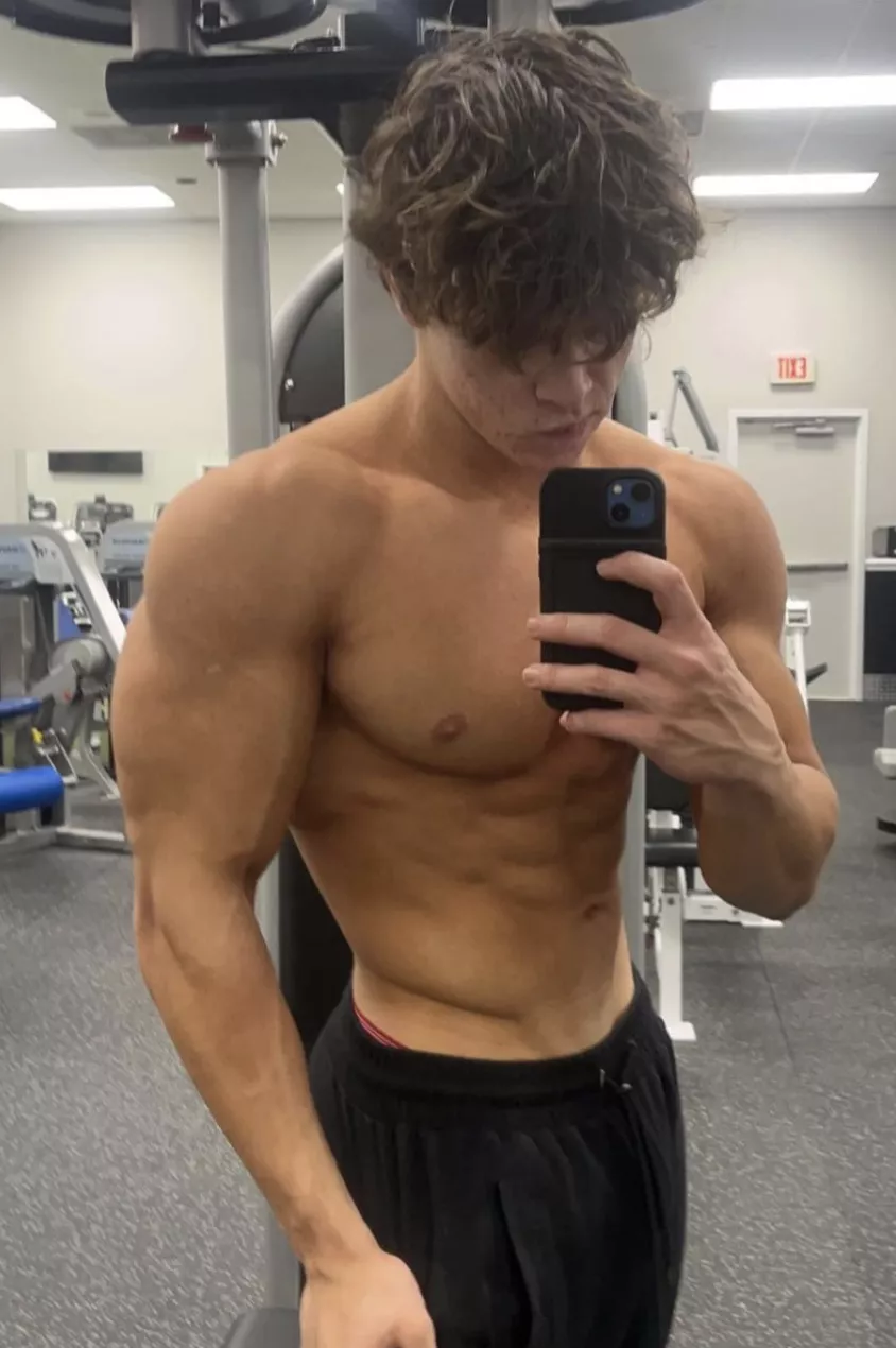 19yr old, naughty, with V line. any takers?