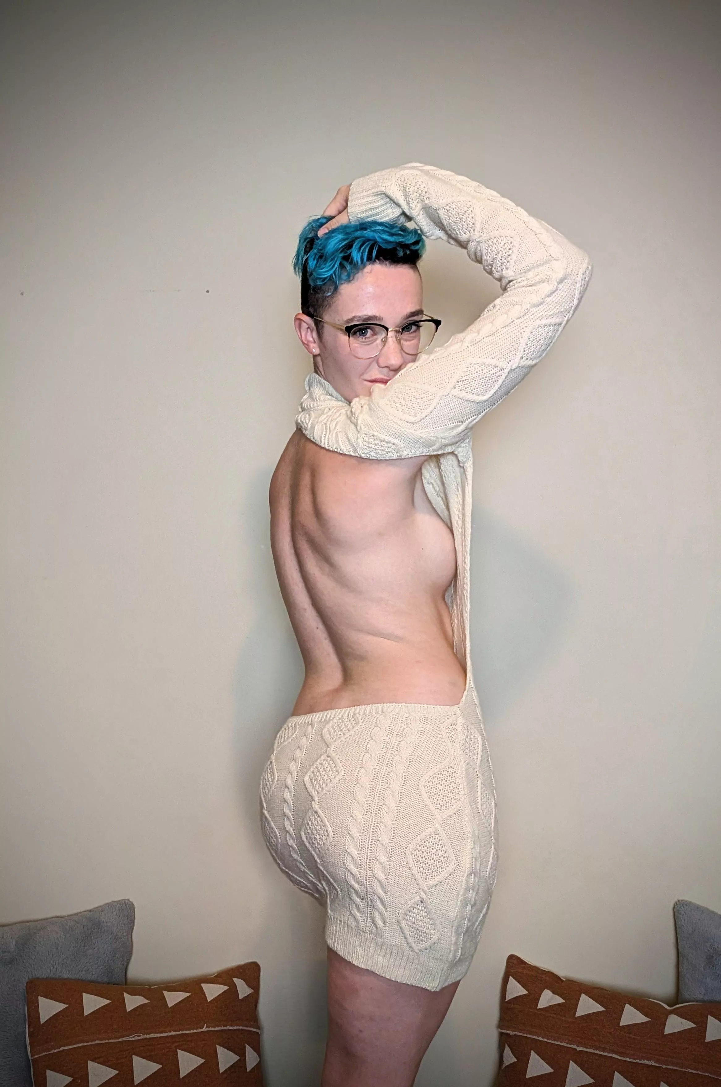 Business in the front, naughty in the back 😈