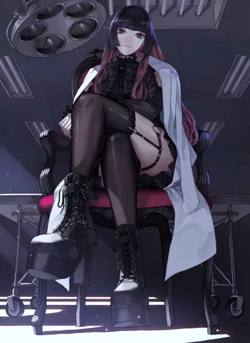 Goth Scientist [Artist's Original]