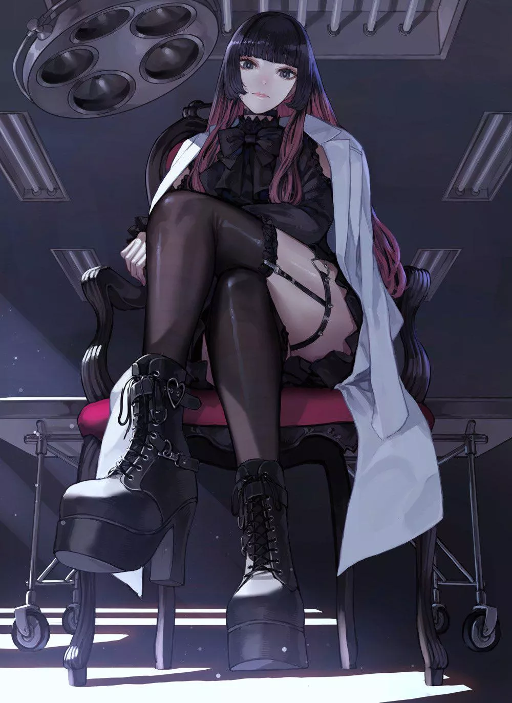 Goth Scientist [Artist's Original]
