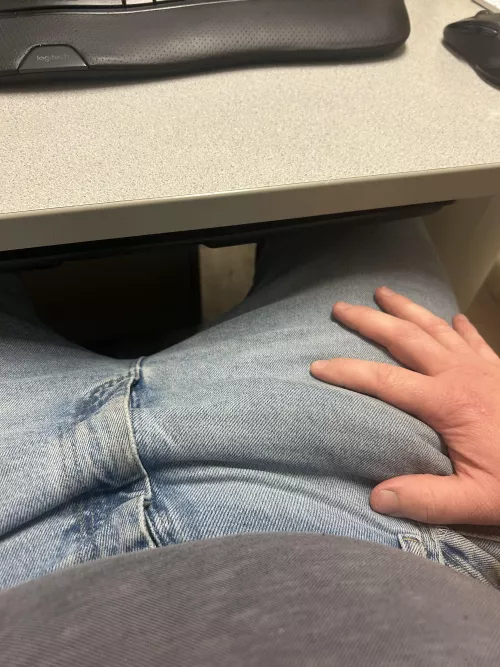 Gotta be careful standing up at work sometimes 