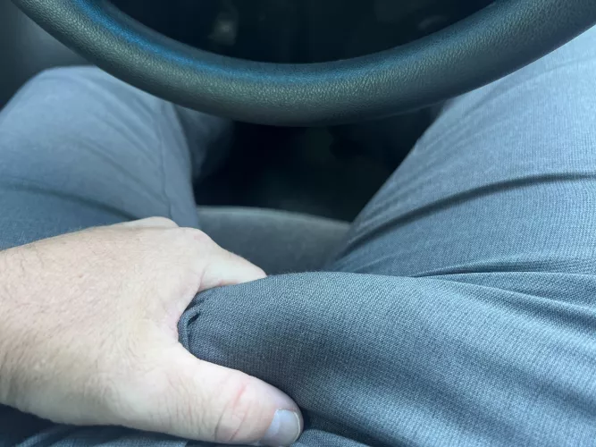 Hard to hide in dress pants (40)