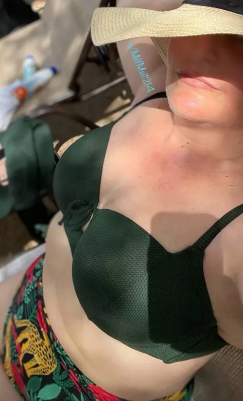 I miss lounging poolside on vacation 