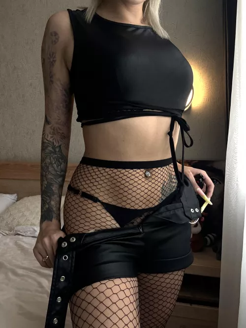 Leather-clad fantasy come to life