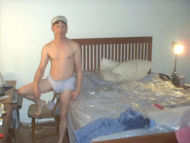 Me in my piss wet underpants