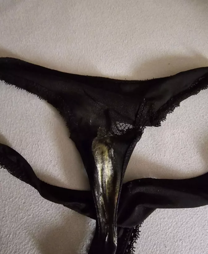 Please stroke my pussy until I'm making this kind of wetness in my panties