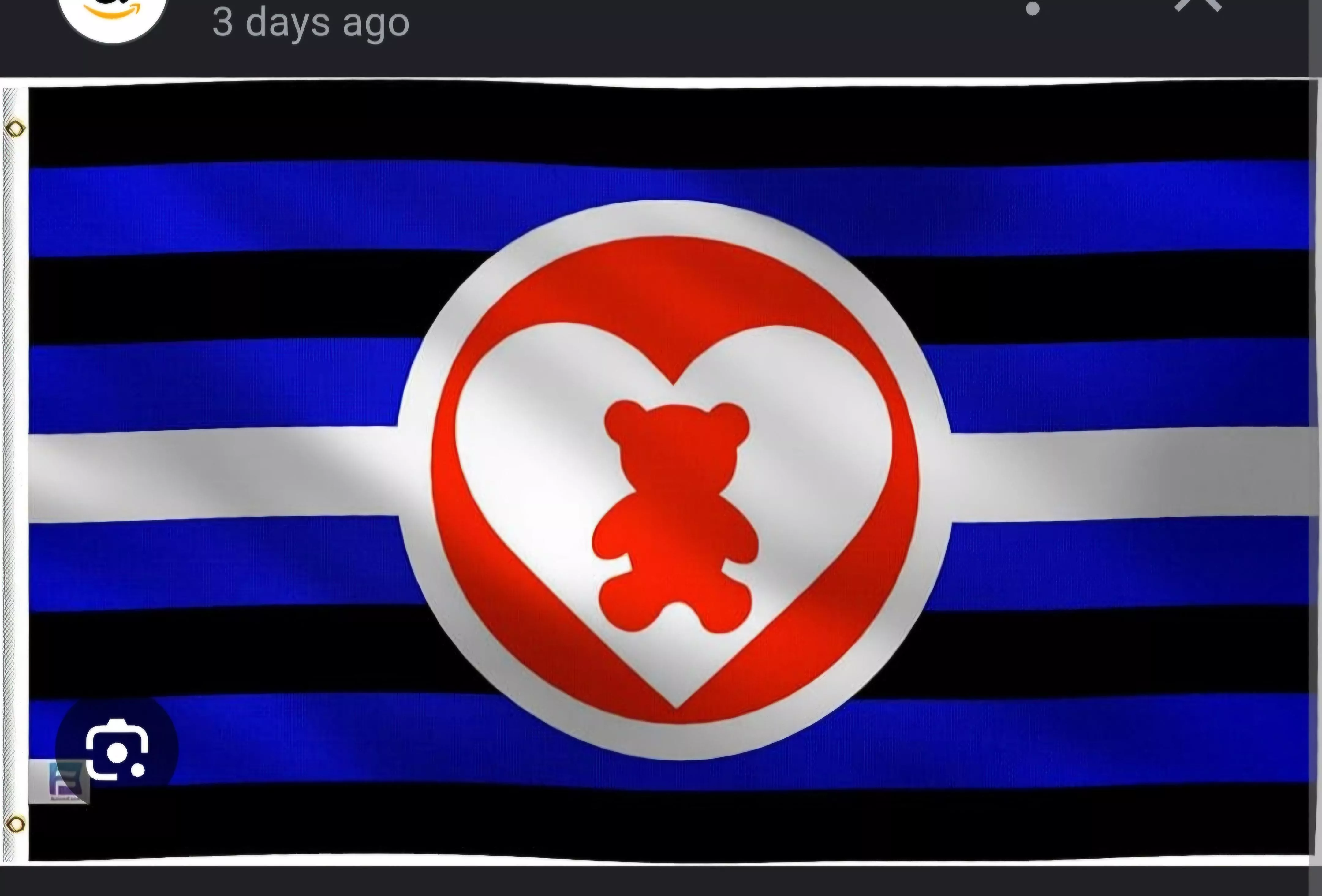 Sent the flag to a leather worker!! ♡