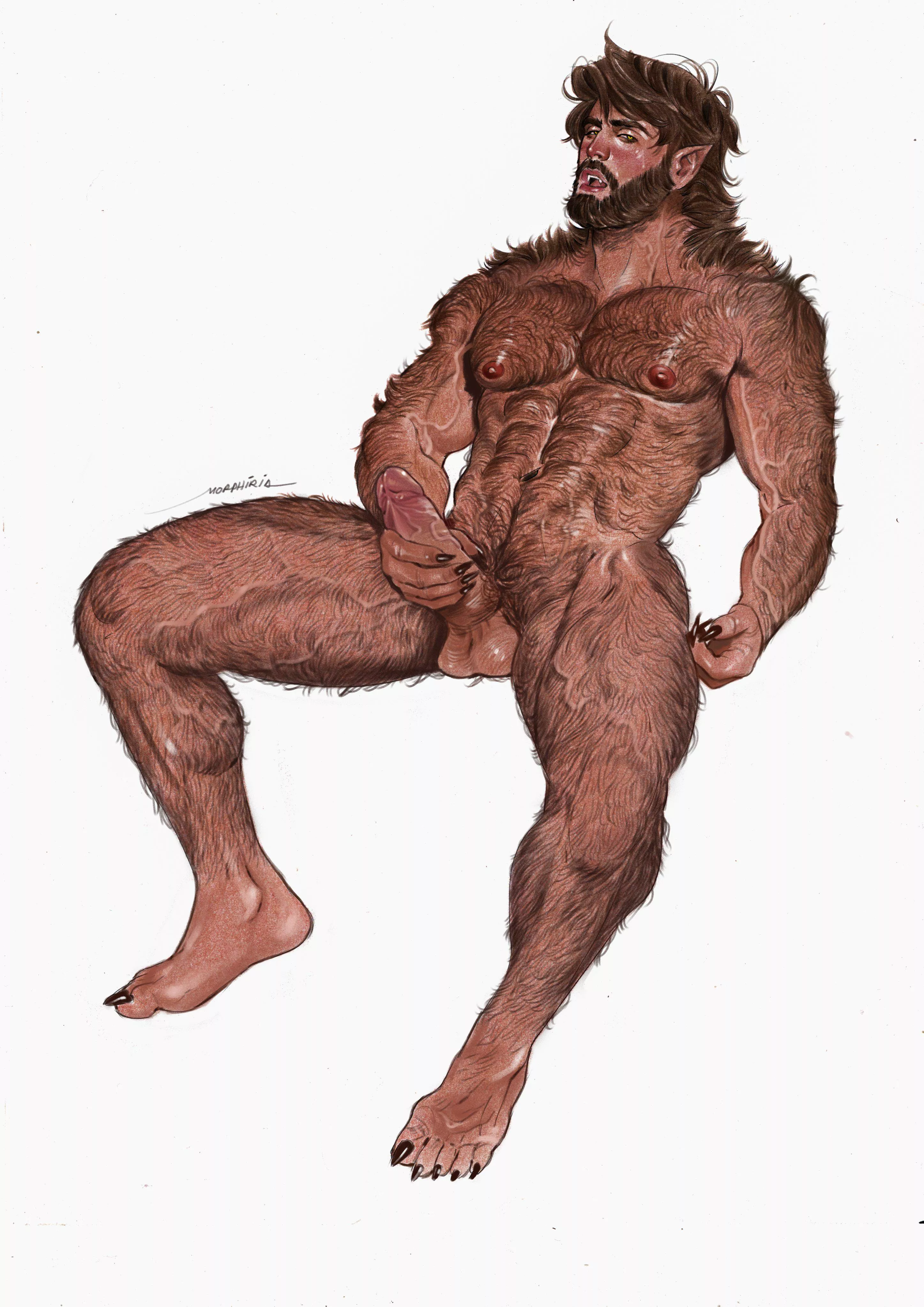 Werewolf dude by @morphiria