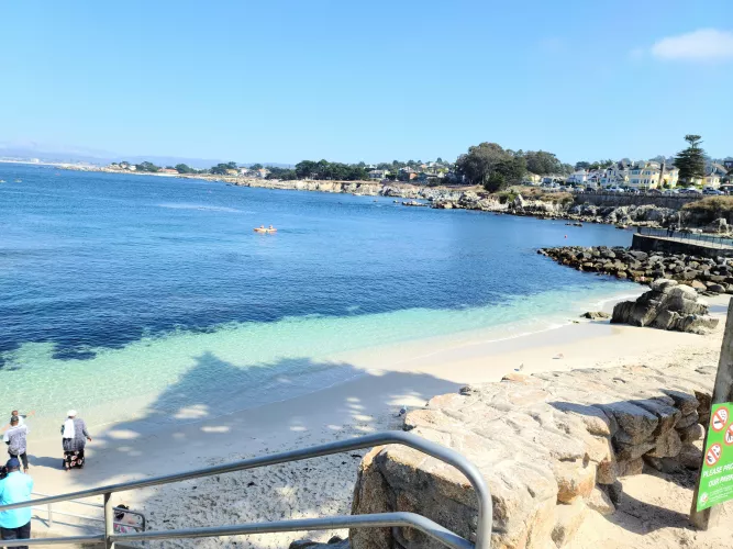 White sand beaches in California 😍