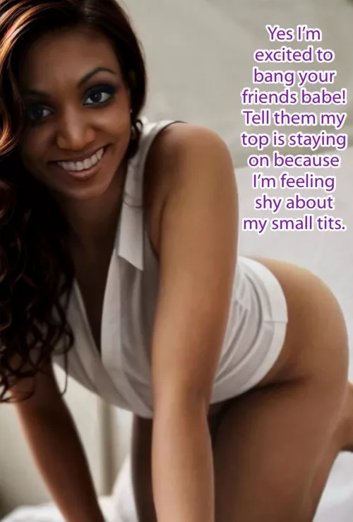 A fan made a naughty caption of me (a faption)