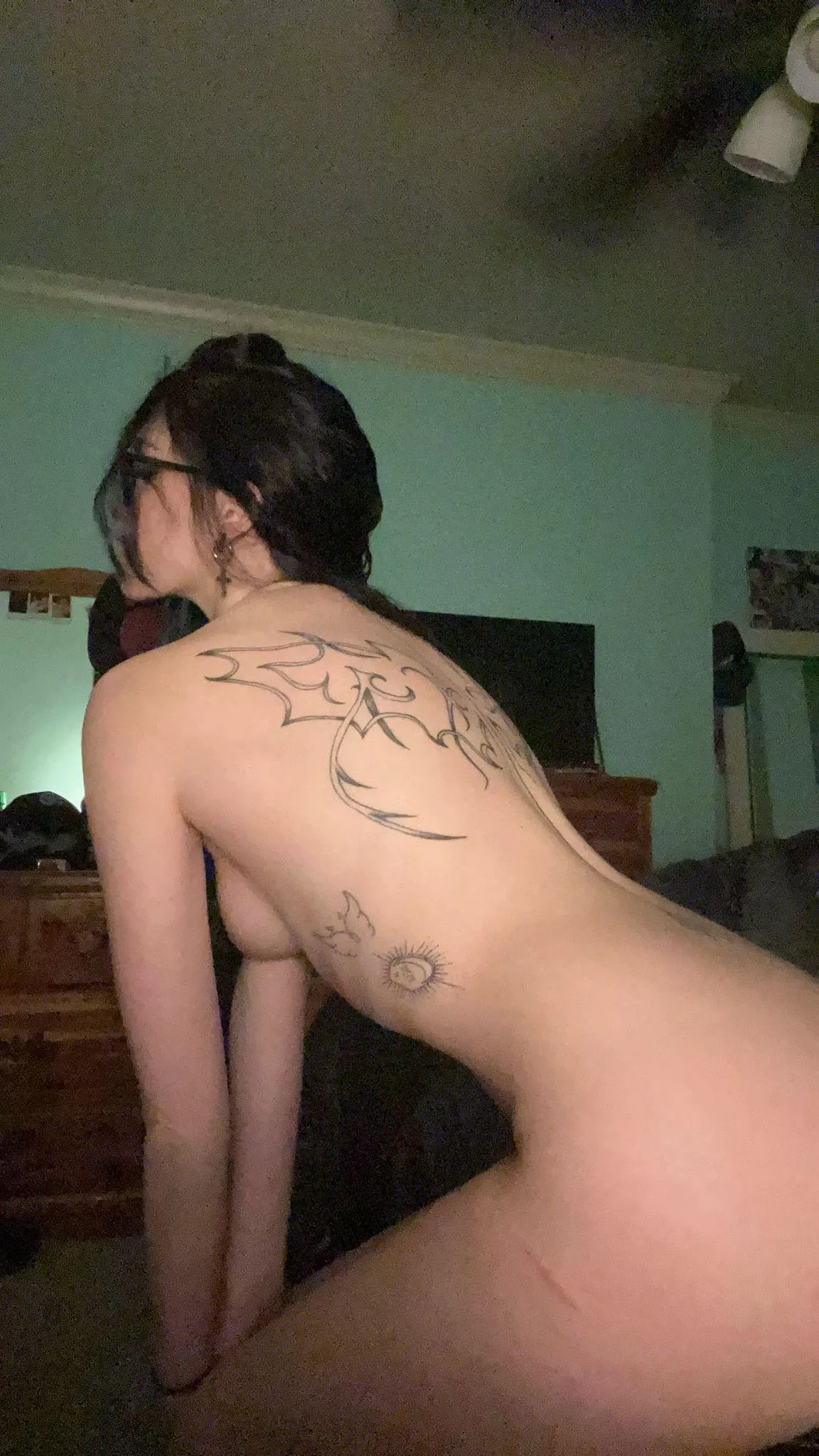 Brunettes love it rough from the back