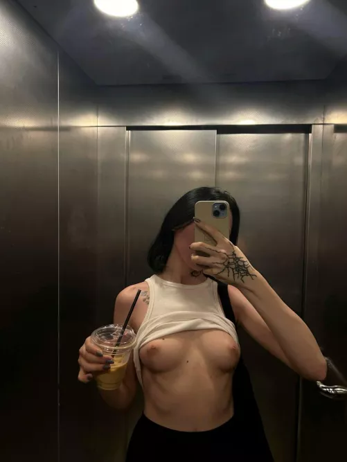 Even though it’s cramped here, I want you to come to me