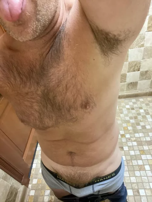 Hairy pits, hairy bush