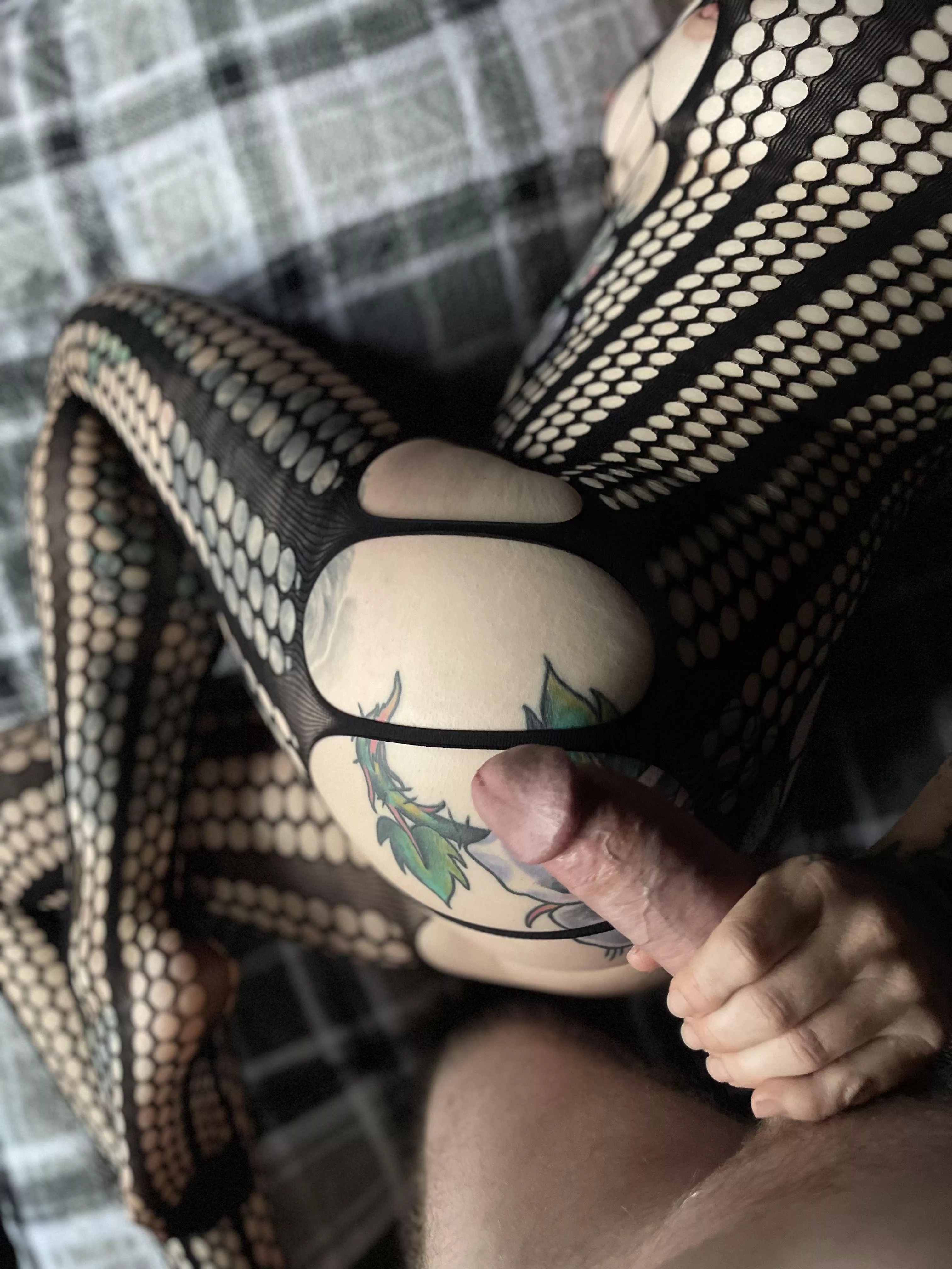 If I'm not holding his hand, I'm holding his dick