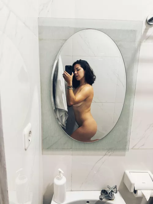 Just a reflection in the mirror 