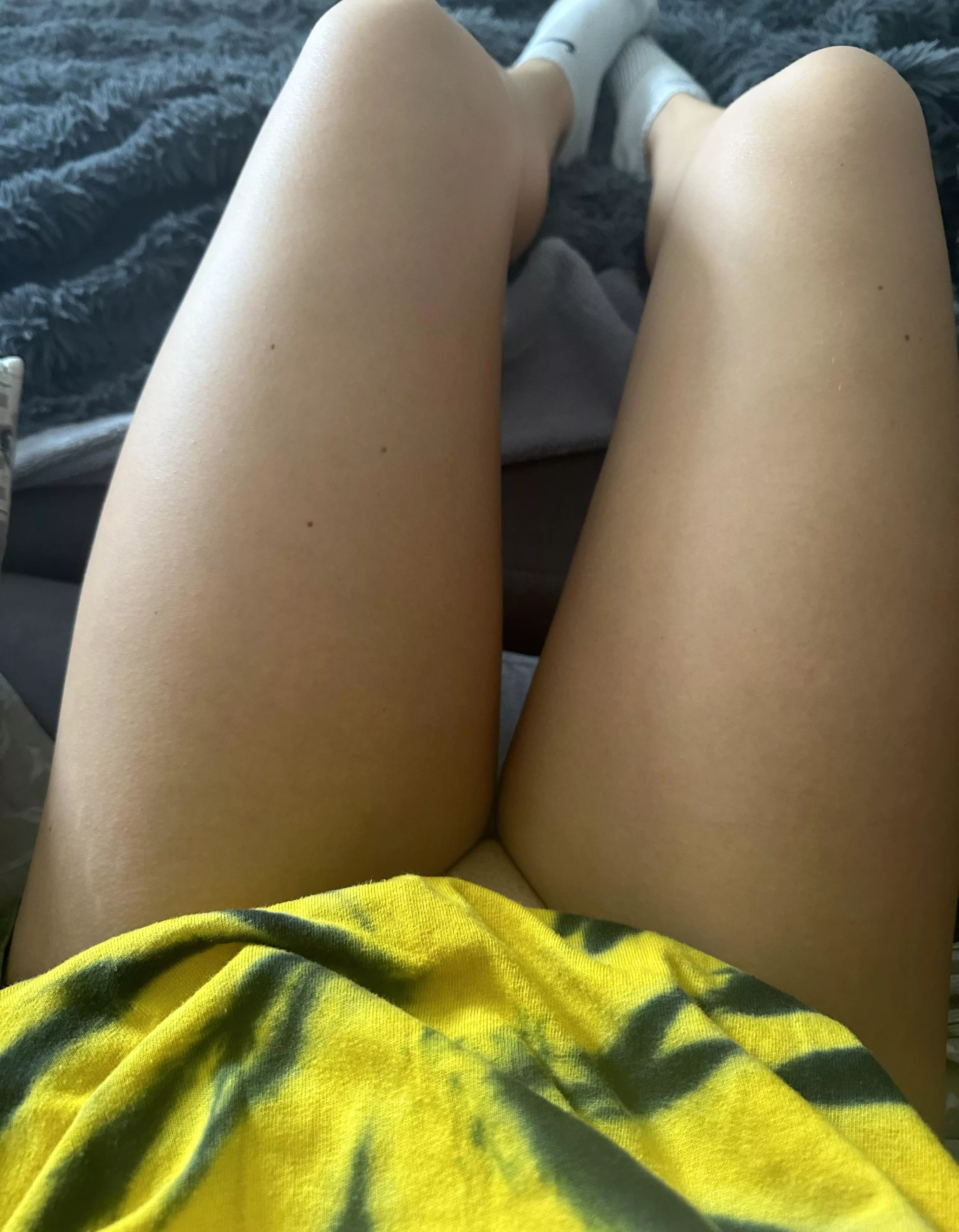 no panties underneath 