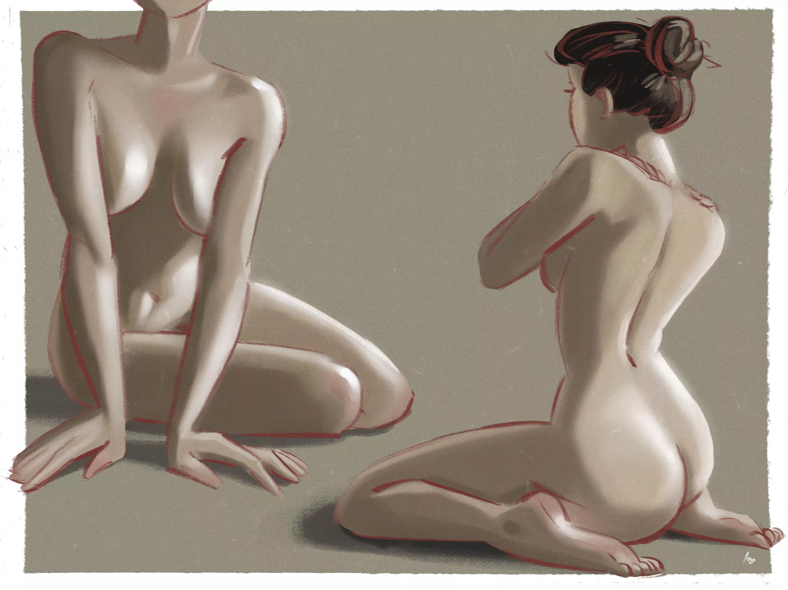 Painting practice - by me