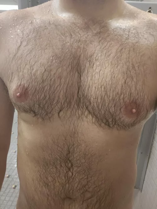 Post workout shower. First post here.