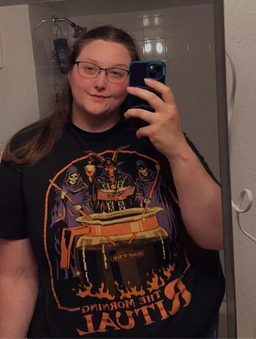 Rare mirror pic 😝