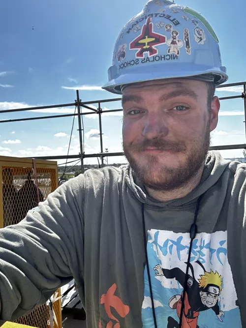 The sun is out! And I’m all dirty 😅