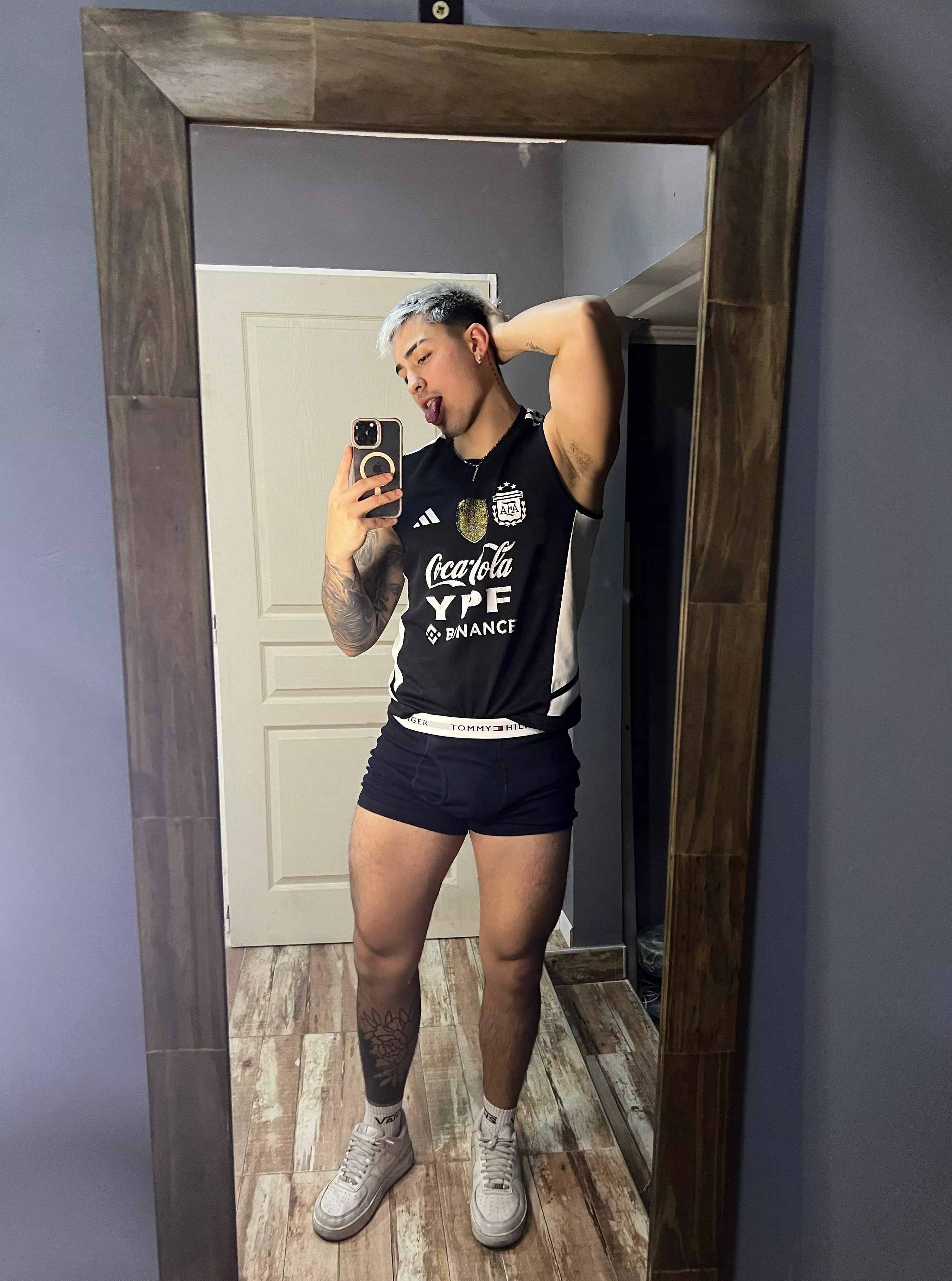 Want to sniff the sweat of a soccer stud's armpits? 