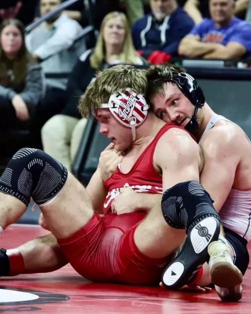 When you've won the match, but he won't let go 