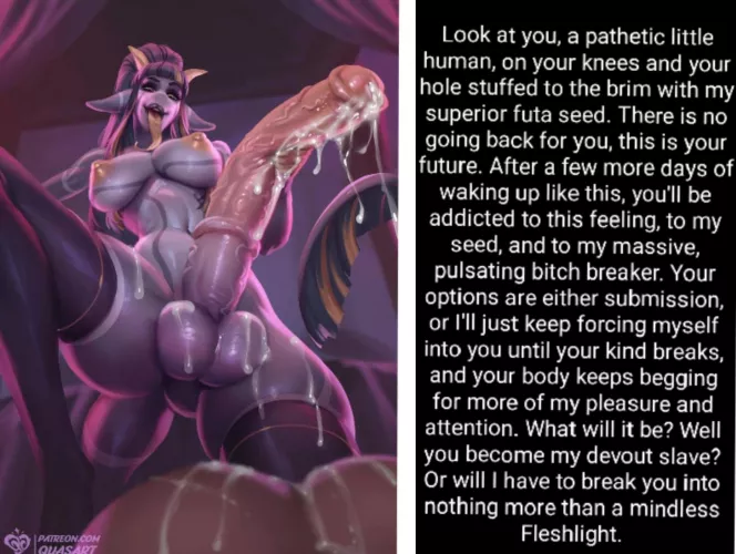 Your choice. Submission or force. [FutaOnMale] [Rape]