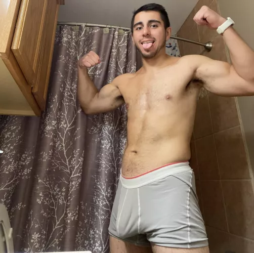 As a guest would you care if I walk around my house like this? 