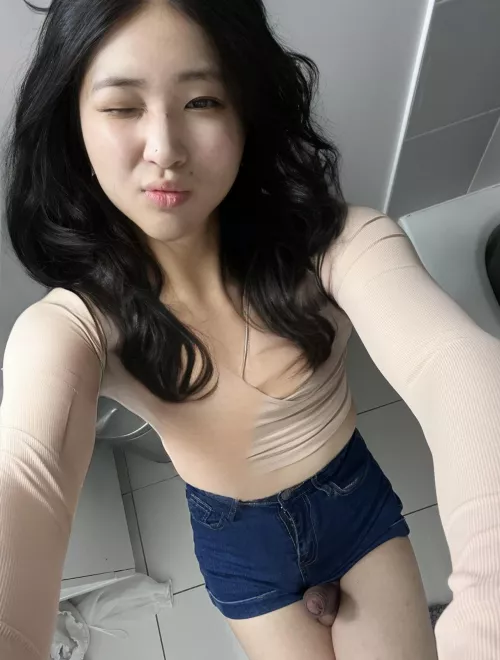 Does my fit asian body look nice in this outfit?🤭😜