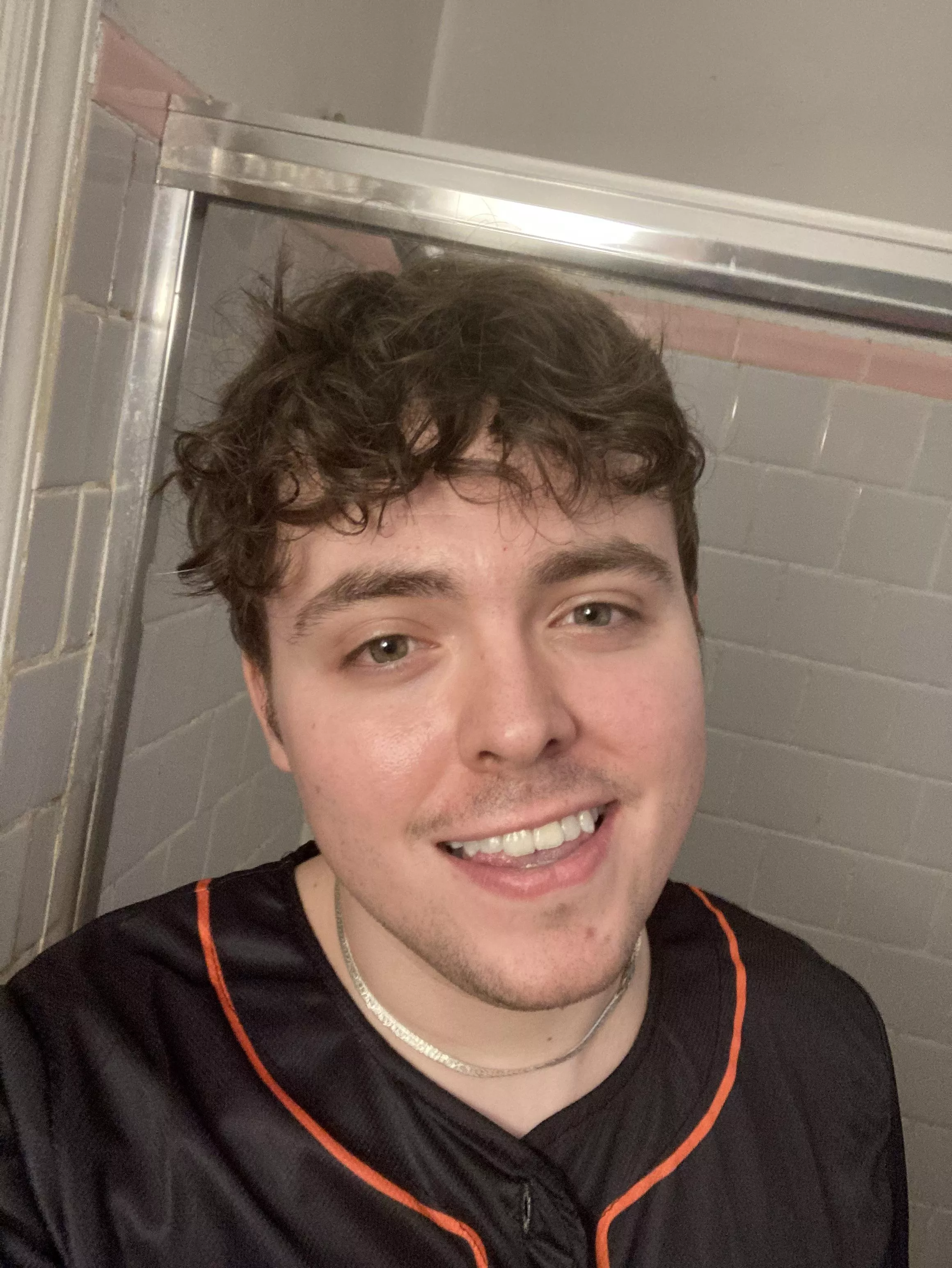 Finally getting my curls back after being sick for a long time. About to start playing classic legends of Zelda! Sending good vibes to the dudes 