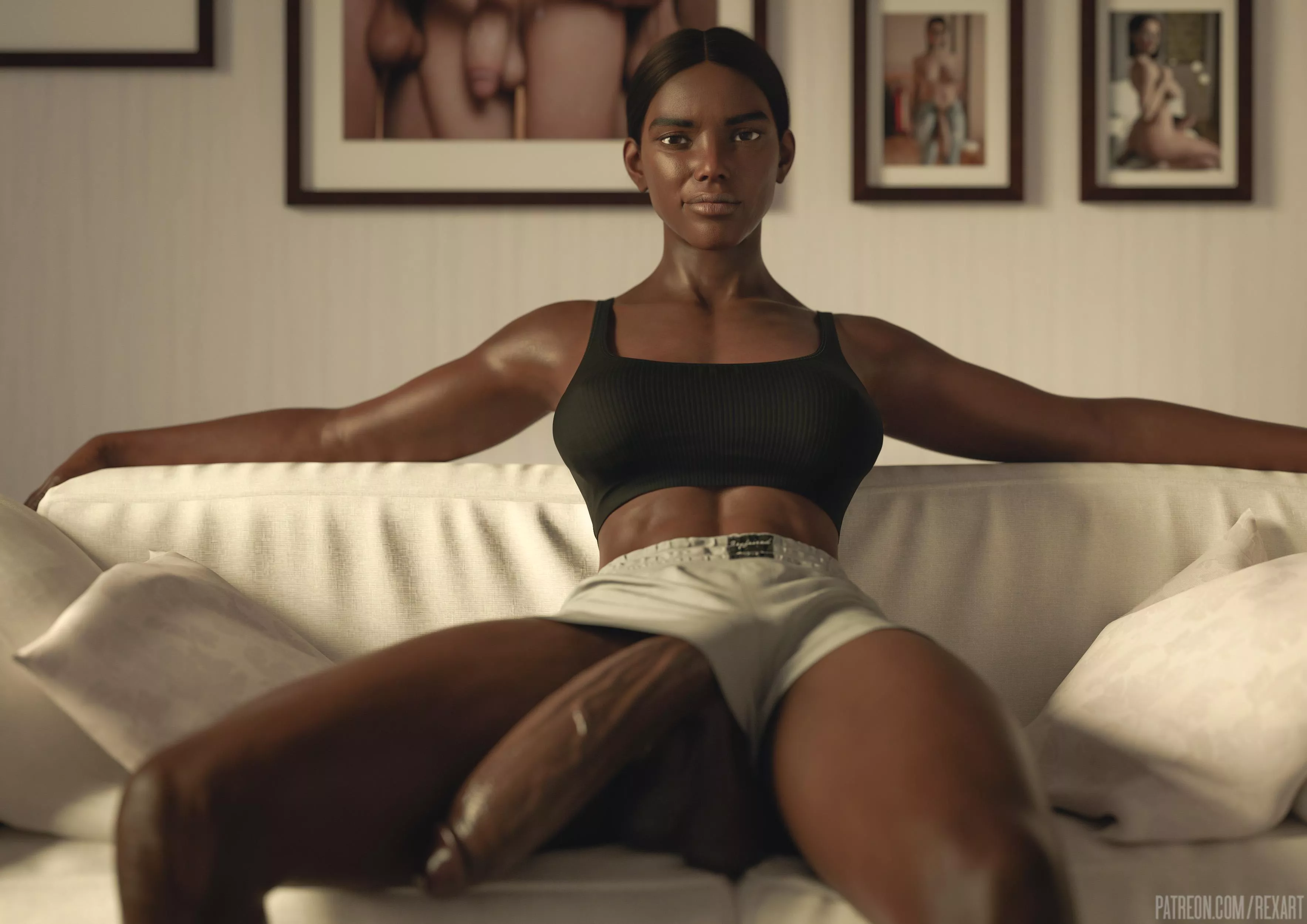 Goddess Ready for Action (Rexart3dx) [Original] 