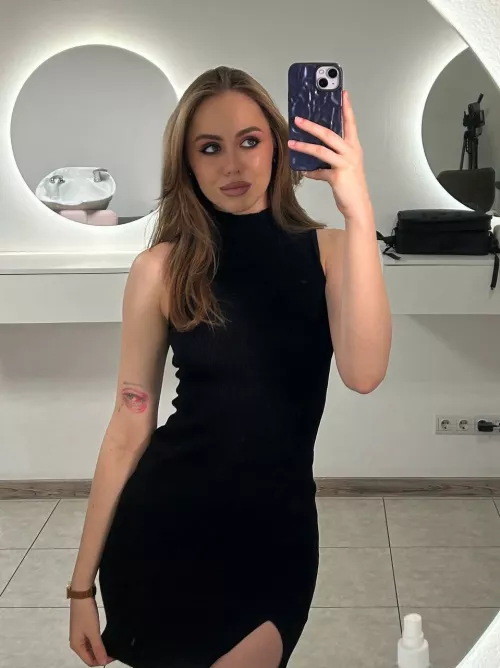 I like doing it on camera, FYI