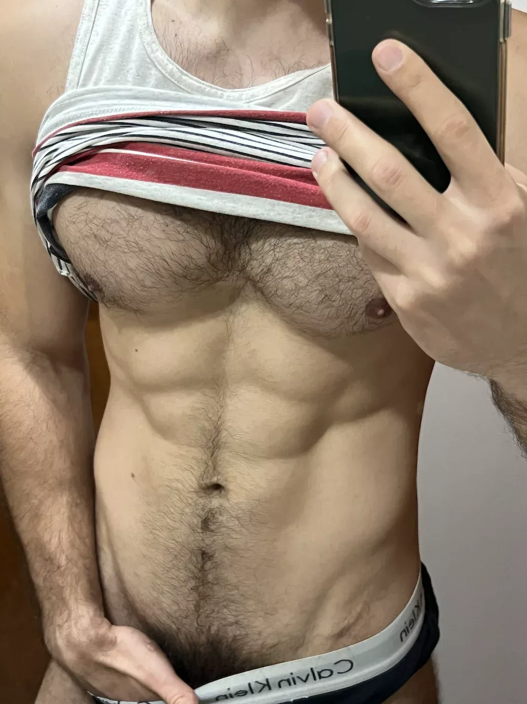 Im telling you, it's hairy, feel it over here.