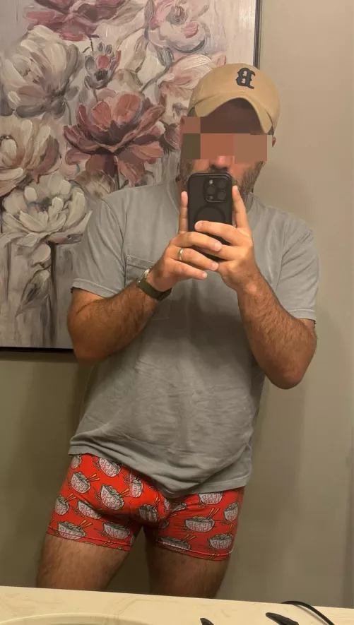 My (33) package and underwear say it all, don’t hesitate