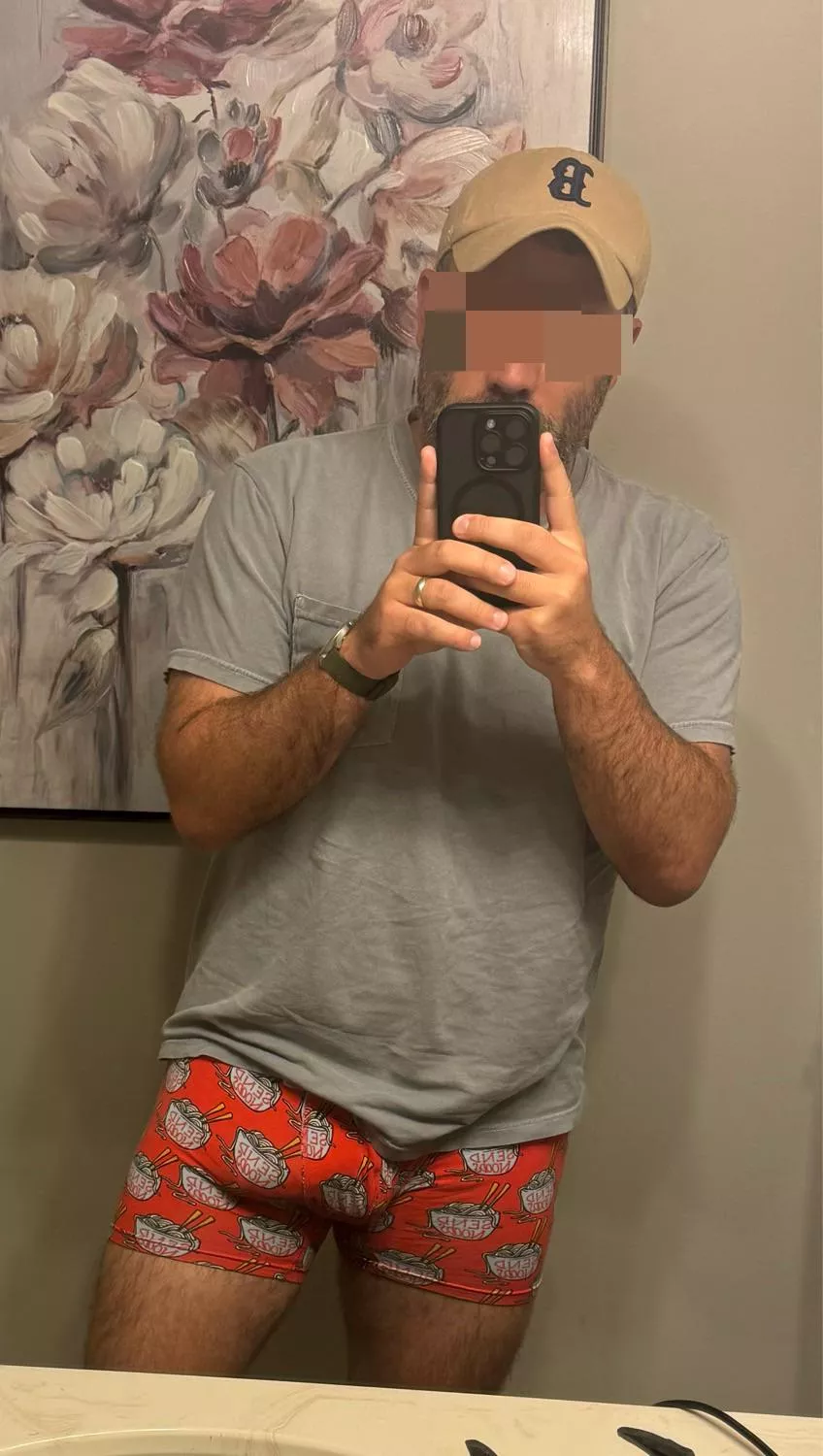 My (33) package and underwear say it all, don’t hesitate