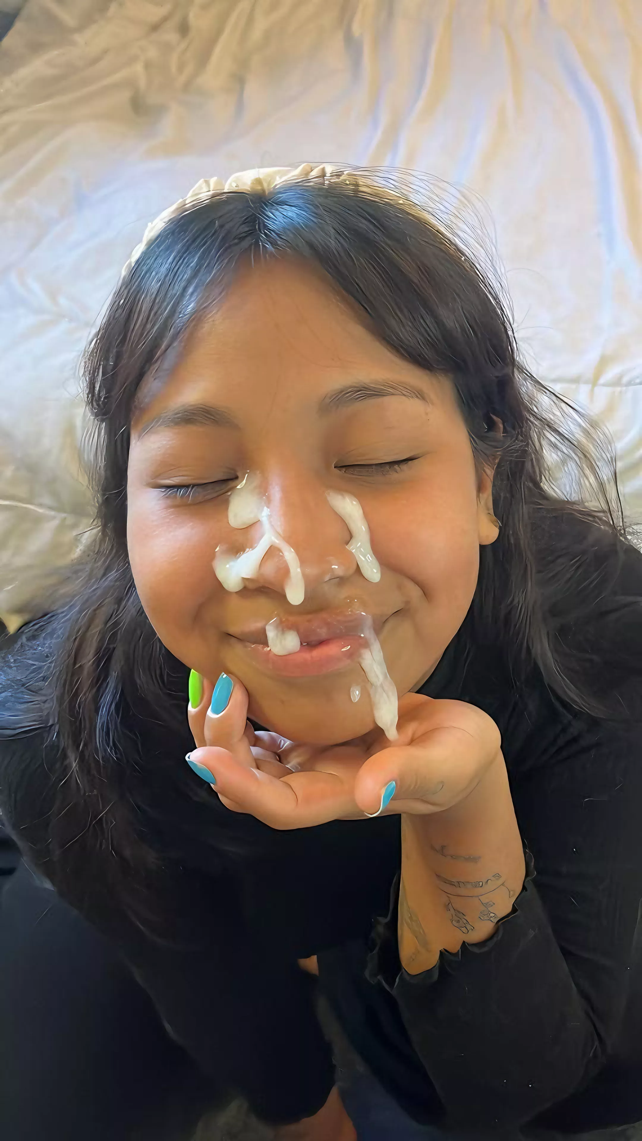 My face thick creammy