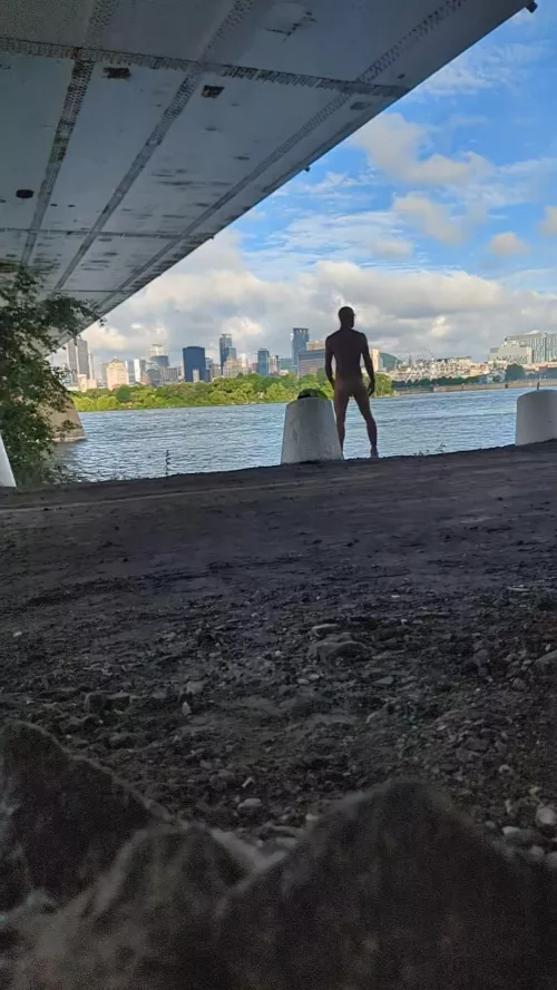 Out for a morning run 