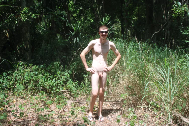 That sun is intense!