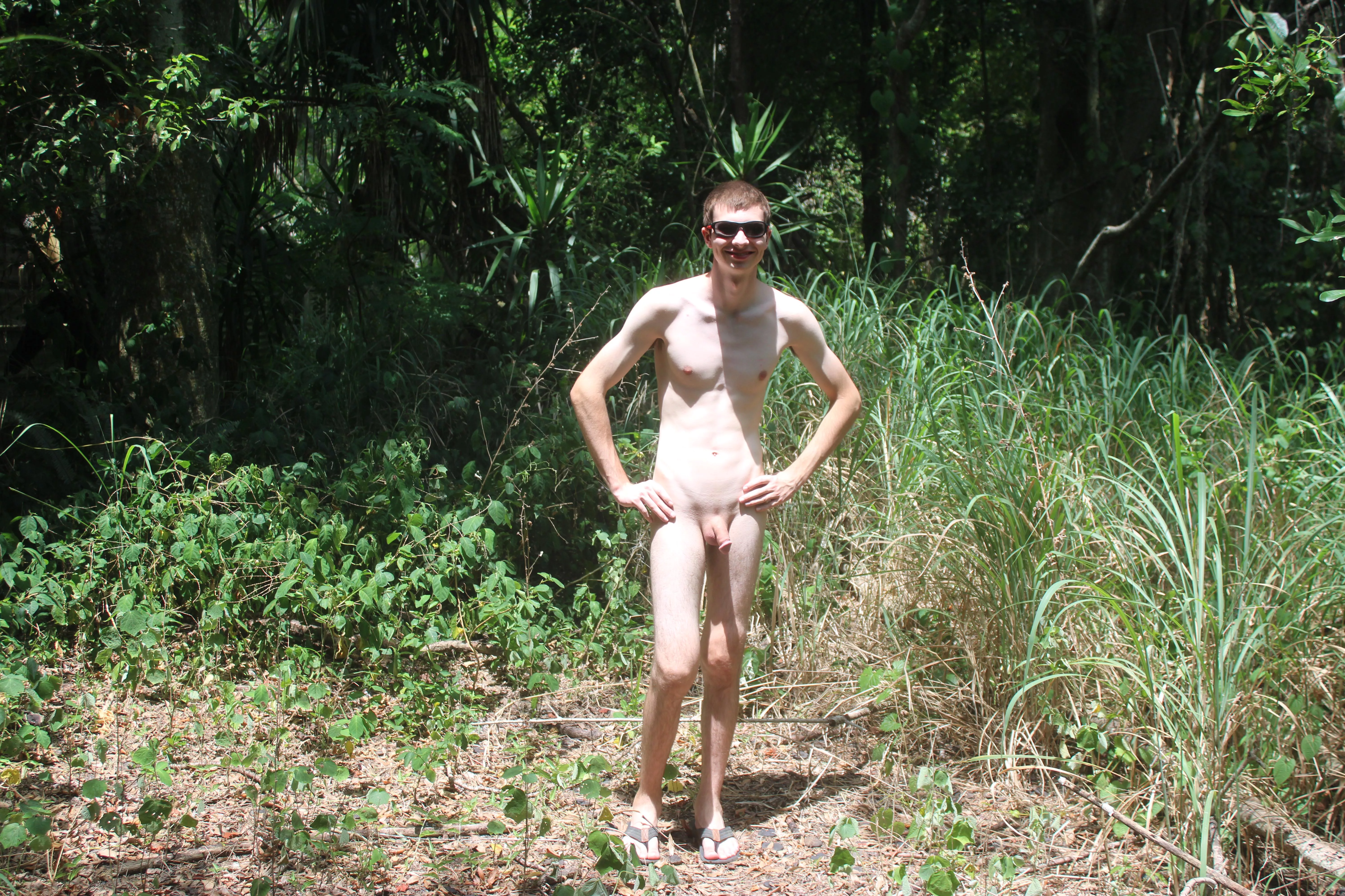 That sun is intense!